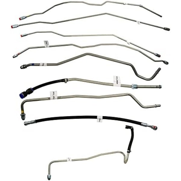 AGS Automotive Solutions - Pre-Bent Fuel Line Kit for 2005-2007 Chevrolet