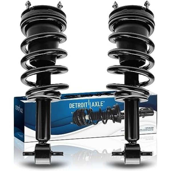 Detroit Axle - 2 Front Struts for 2007-2013 Chevy GMC Silverado Sierra 1500