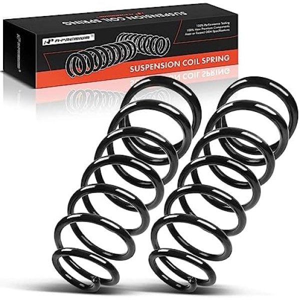 A-Premium 2Pcs Rear Suspension Coil Spring Set Compatible with Toyota 4Runner