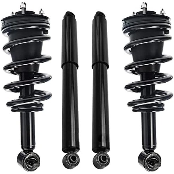 Detroit Axle - Struts Shocks for 4WD 2014-2018 Chevrolet GMC Silverado Sierra